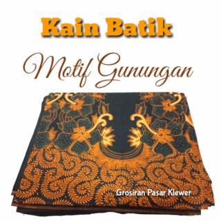 MOUNTAIN MOTIF Batik  Fabric Jarik Fabric Sarimbit  Batik  