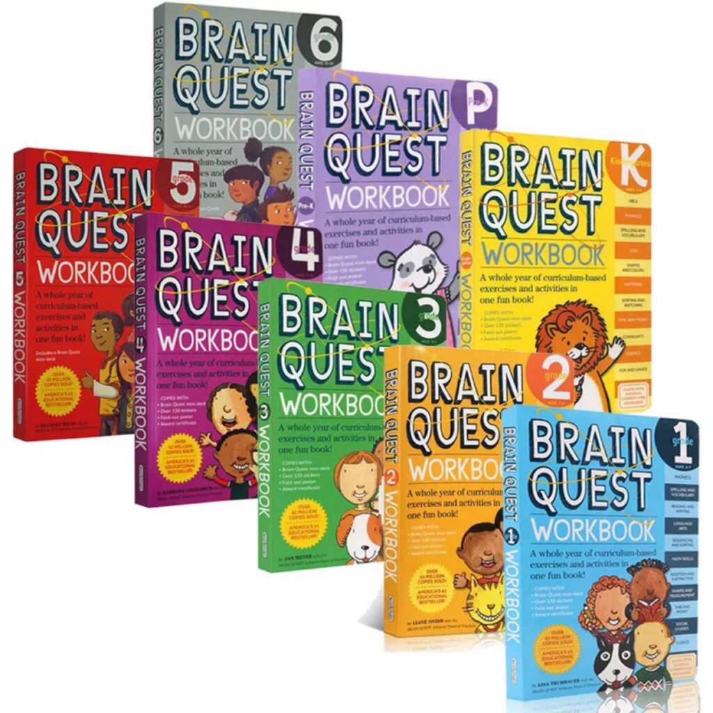 Brain quest workbook | Shopee Singapore