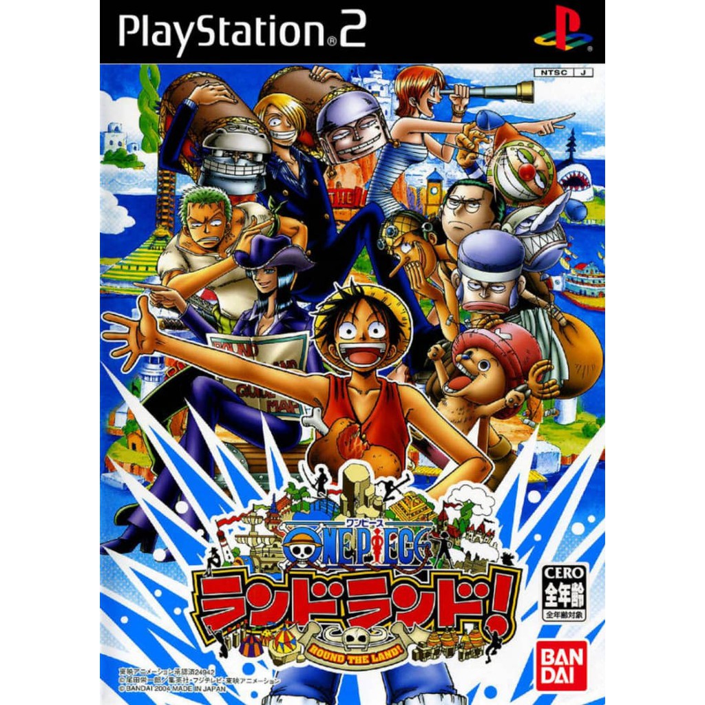 Ps2 One Piece Round The Land Shopee Singapore