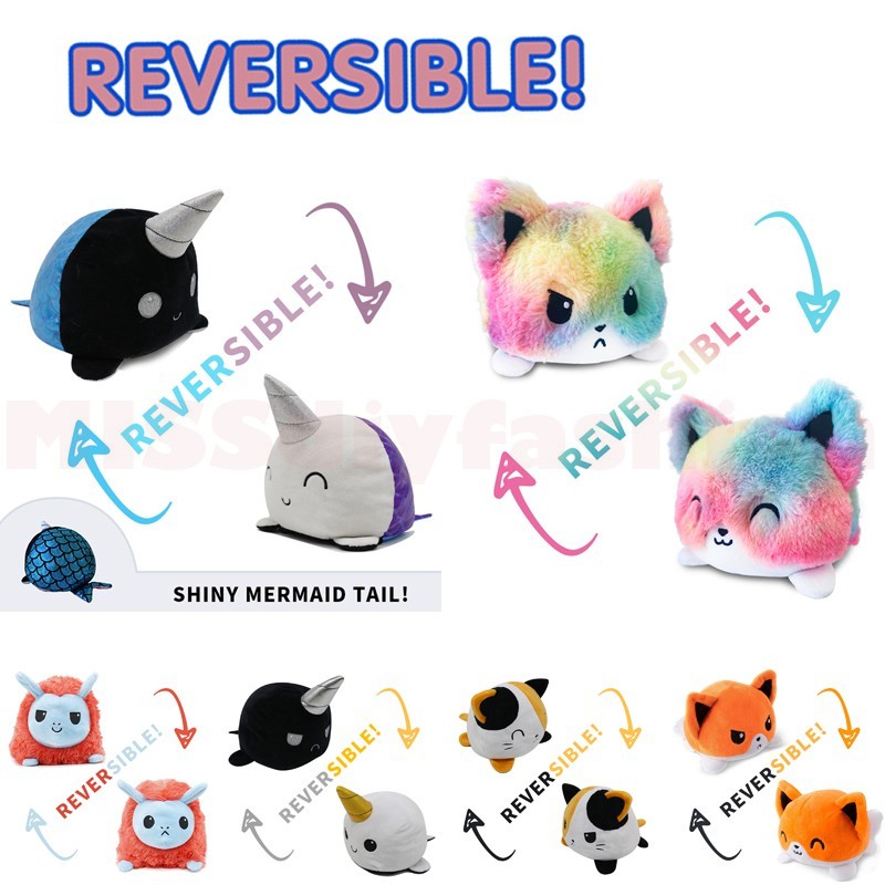 mood plush cat