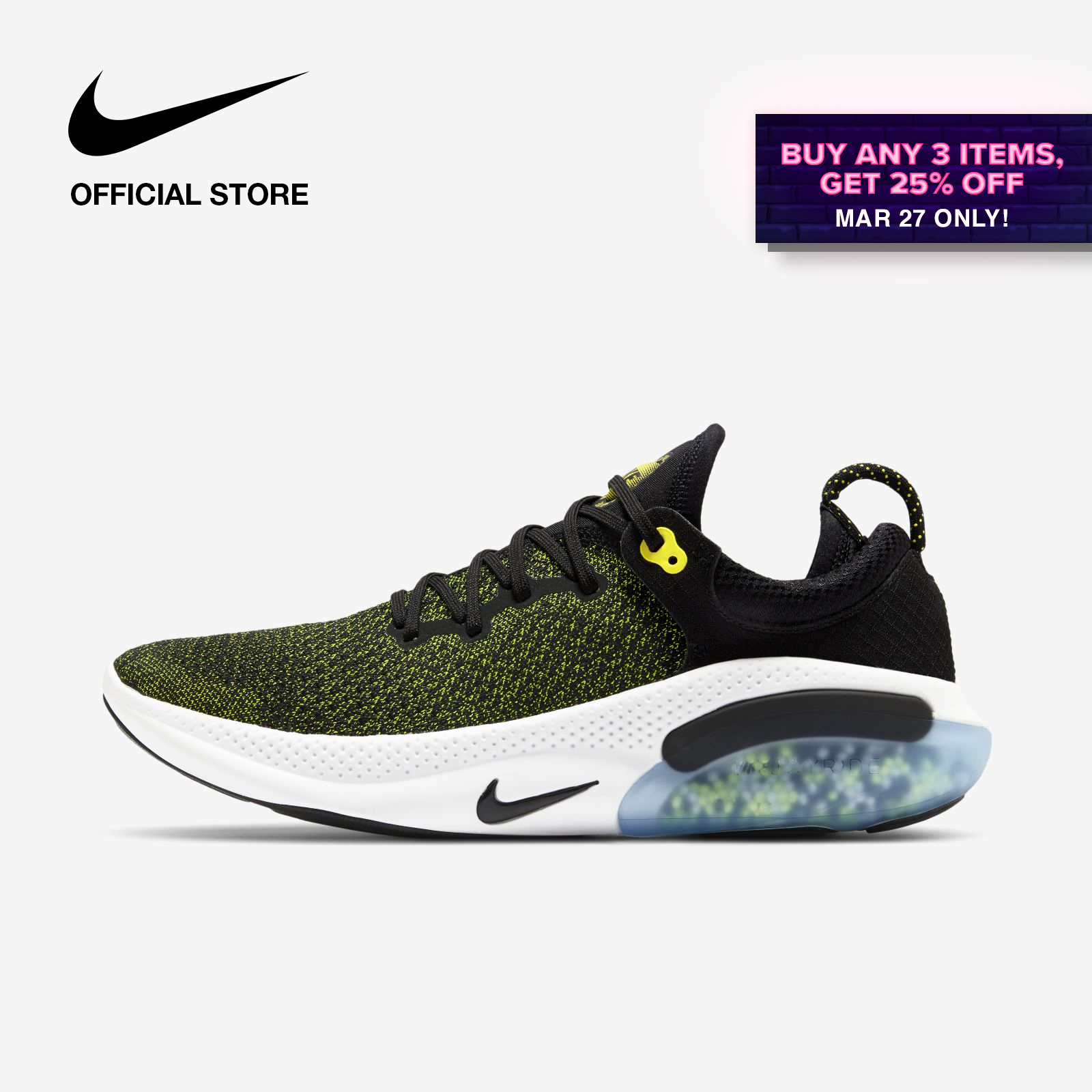 mens black flyknit