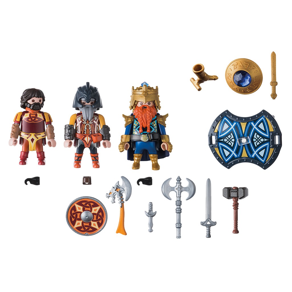 playmobil dwarf king