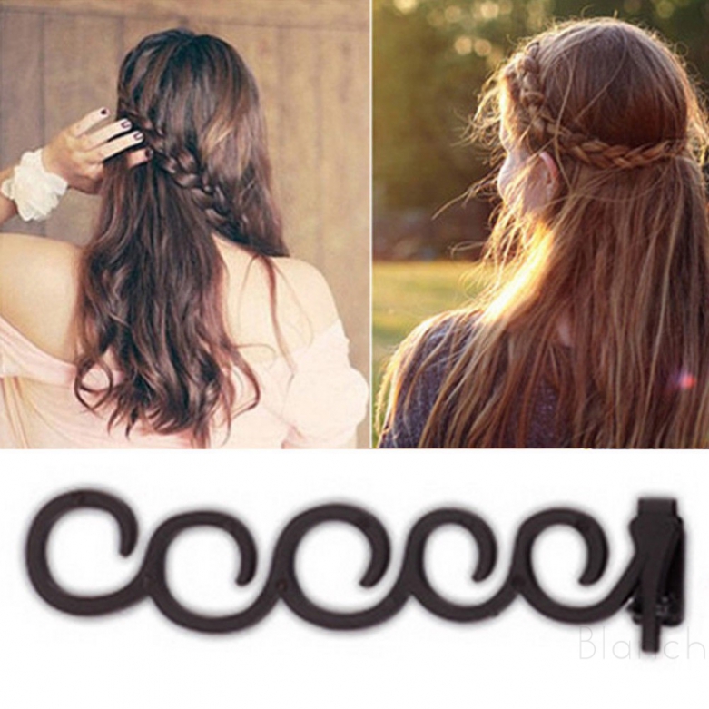 1 Set Hot Magic Hair Twist Centipede Styling Braid Clip Stick Bun