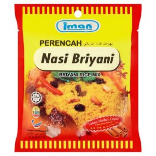 PERENCAH NASI DAGING IMAN  PERENCAH NASI BRIYANI IMAN 