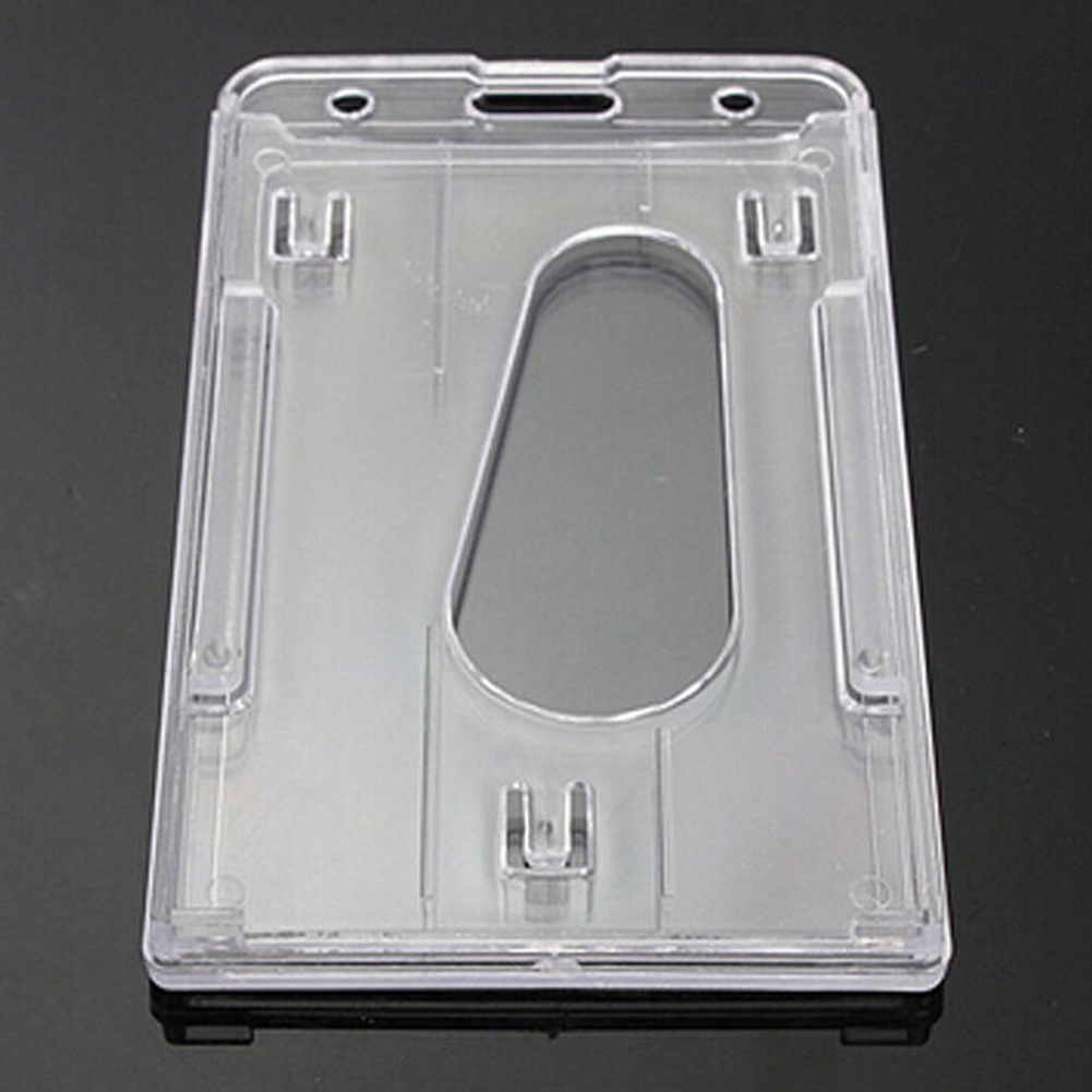 hard plastic id holder