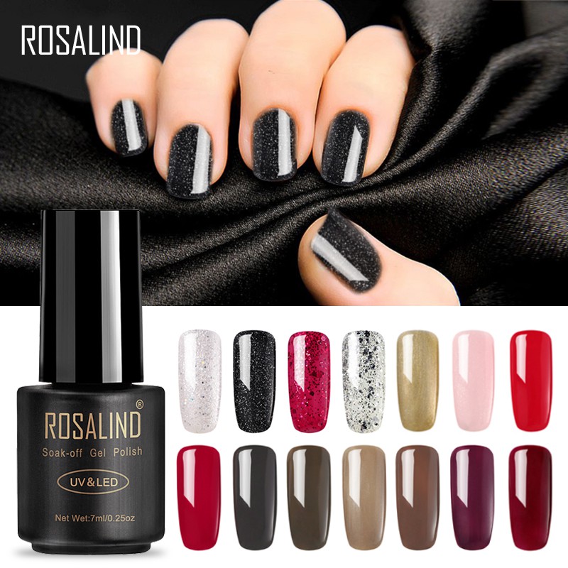 Rosalind 7ml 1467 1550 Gel Nail Polish Nail Art Uv Nail Gel Stickers For Nails Shopee Singapore