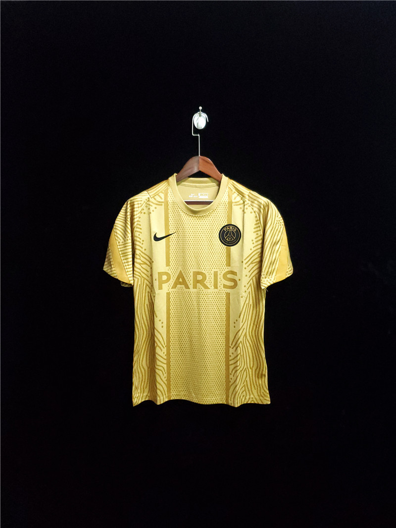 yellow psg jersey