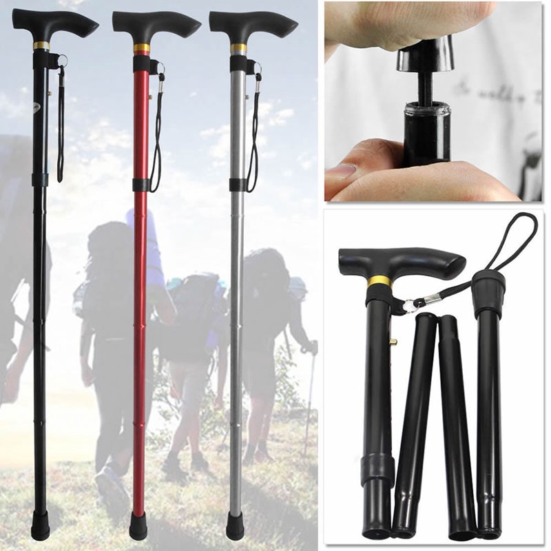 folding walking sticks for hiking