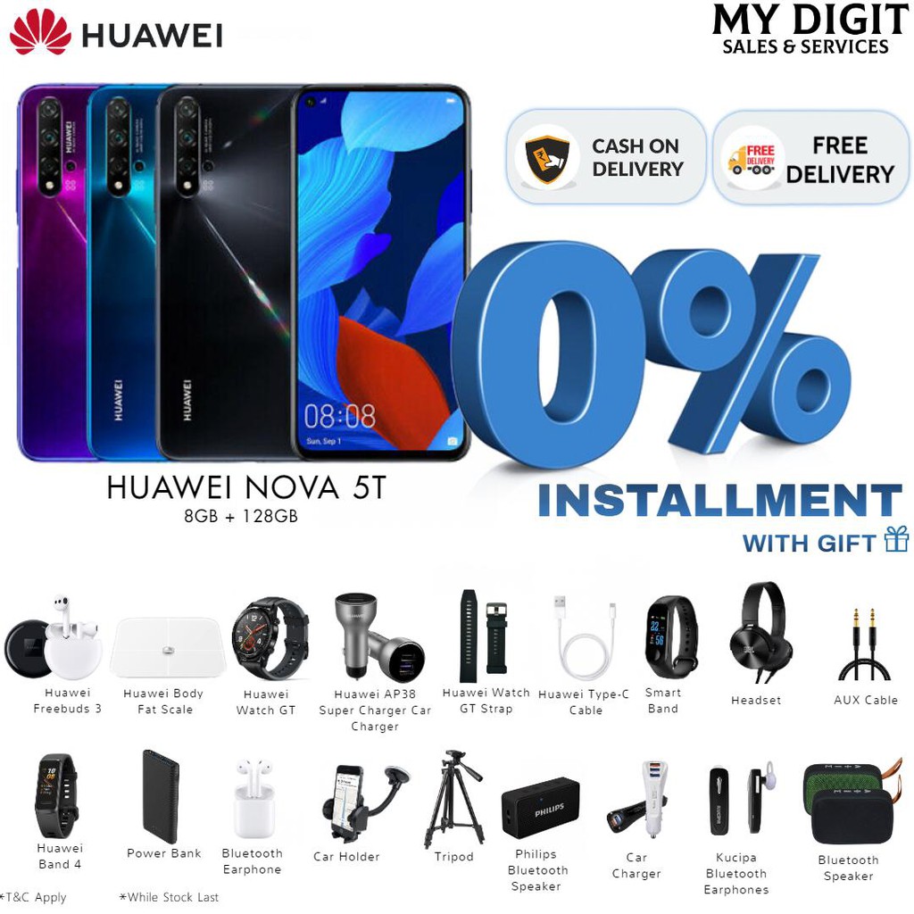 huawei nova 5t earphone