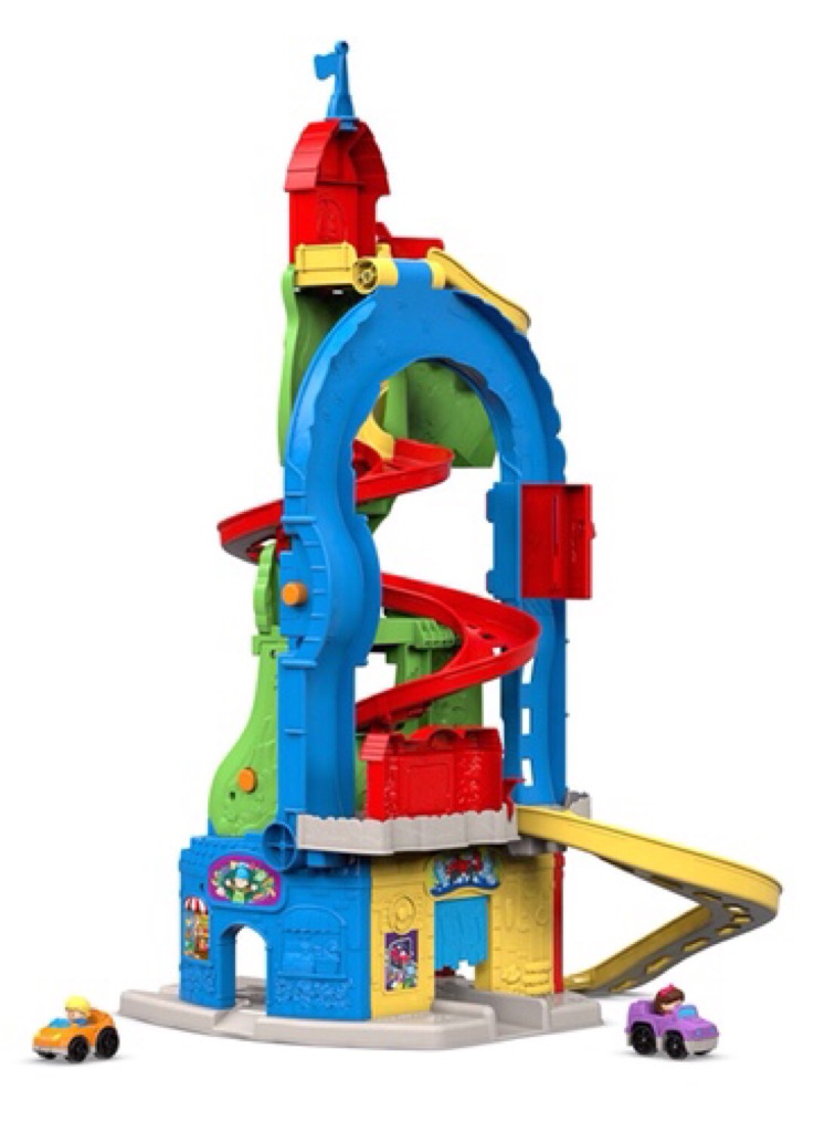 fisher price sit and stand race track