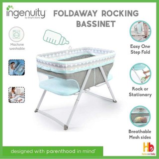 ingenuity folding rocking bassinet