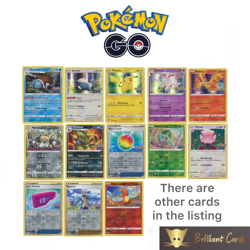 (See 2nd Photo) Pokemon Go Snorlax / Pikachu / Sylveon / Charmander