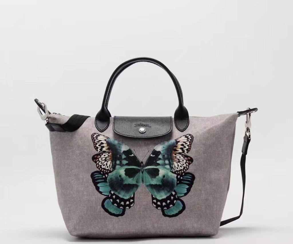 longchamp butterfly backpack