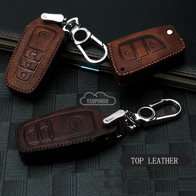 leather fob holder