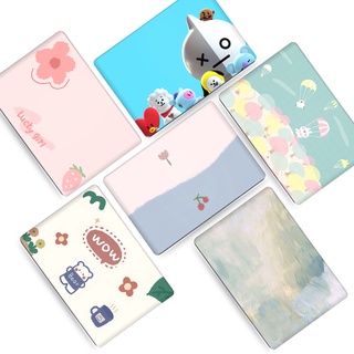 2pcs Universal cute Cartoon Laptop Stickers Decal Self-adhesive VINYL 12 13 14 15.6 Inches Notebook ASUS ROG Strix ExpertBook Zenbook X554  Protector Cover Case LGBT computer Skins