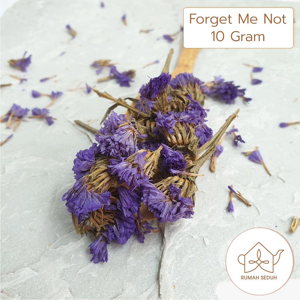 10gr Forget Me Not Purple Myotosis Herbal Flower Tea Flower Tea Edible Flower Shopee Singapore