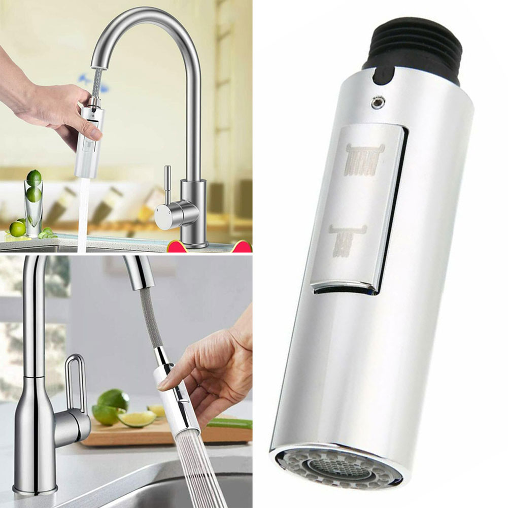 Kitchen Faucet Sprayer Head Pull Down Faucet Spray Head Hose Sprayer Replacement Part Faucet Head Kitchen Tap Sprayer Spout Universal Kitchen Sink Faucet Basin Mixer Tap Silver Shopee Singapore