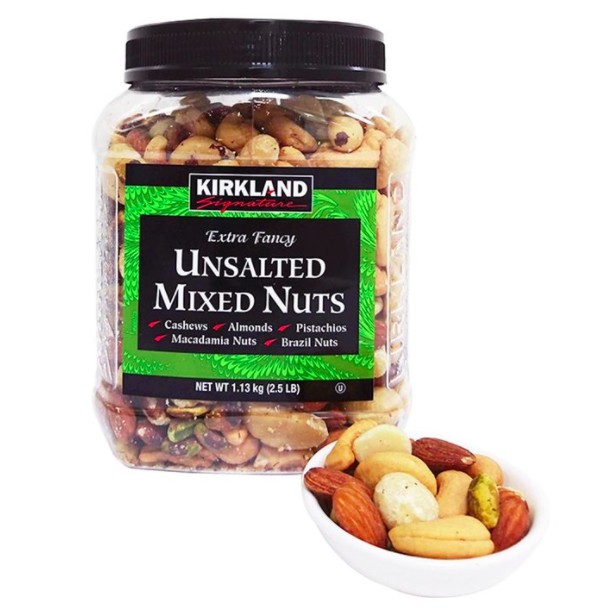Costco Kirkland Hong Baked Integrated Nuts 1.13 Kg Unsalted Mixed Nuts