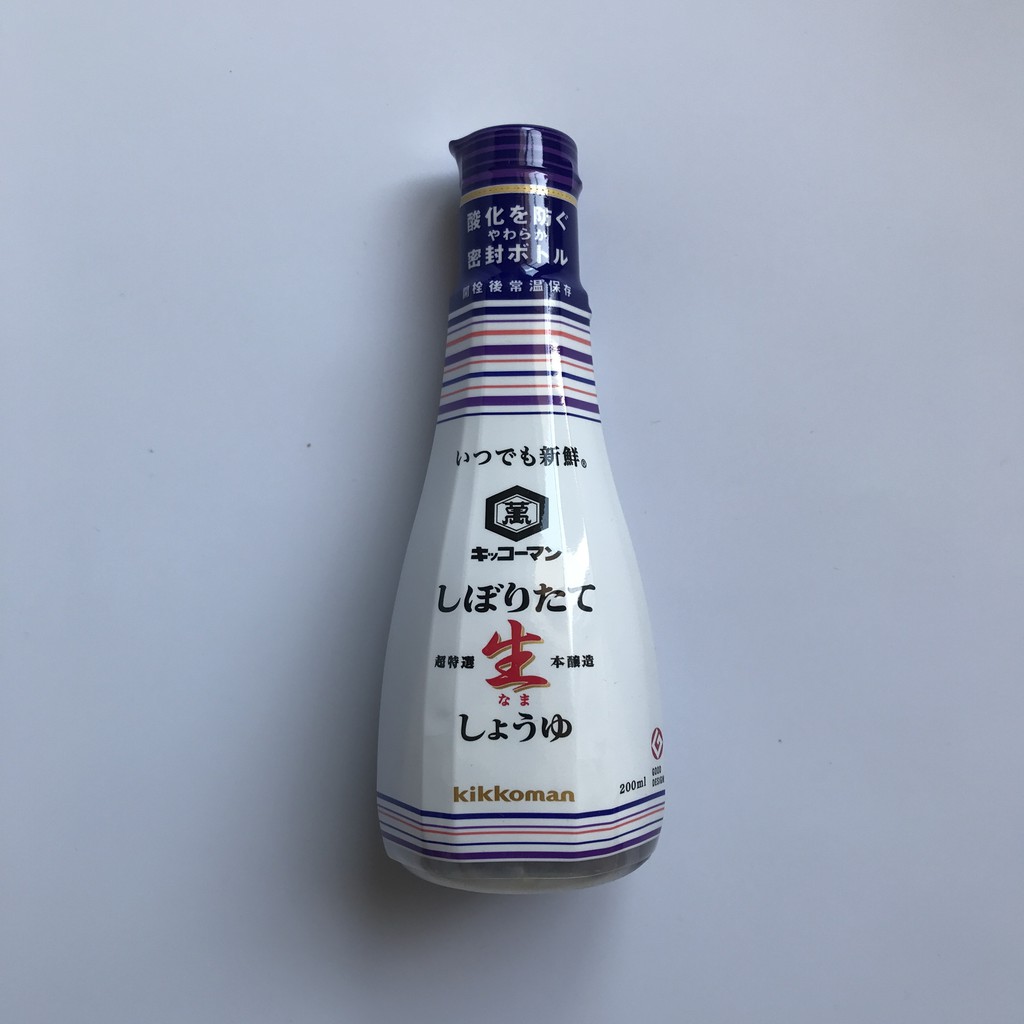 Japanese Soy Sauce Shiboritate NAMA Shoyu (Extract up soy sauce) 200ml