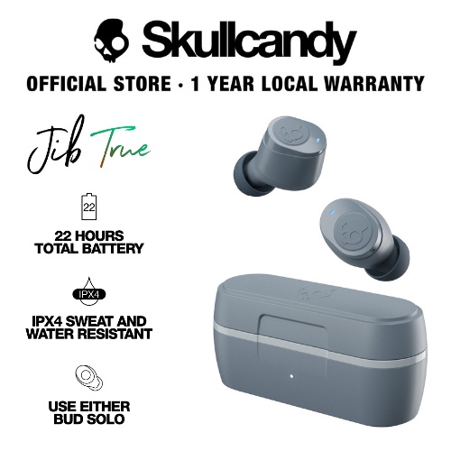 Skullcandy Jib True/Jib True 2 Wireless Earbuds with Tile Finding