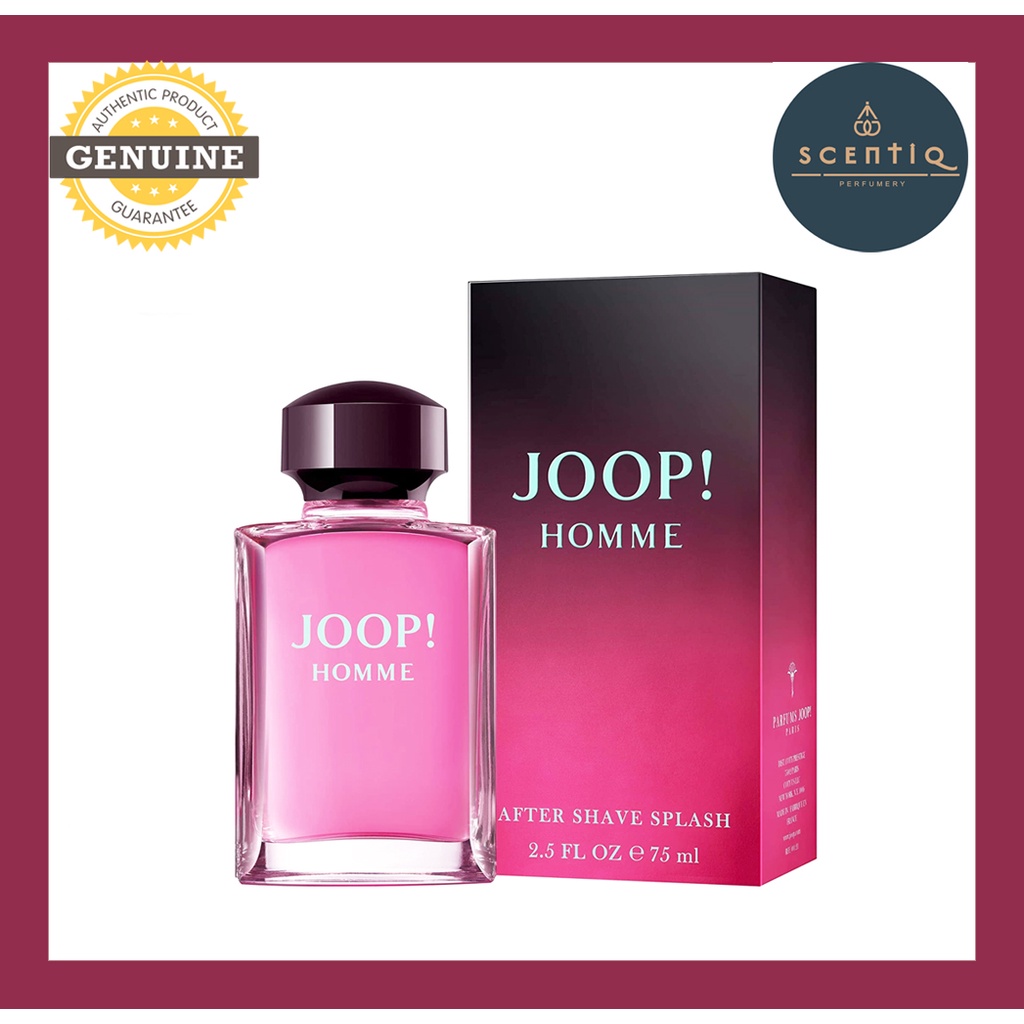 JOOP POUR HOMME AFTER SHAVE LOTION 75ML 3414206000615 100