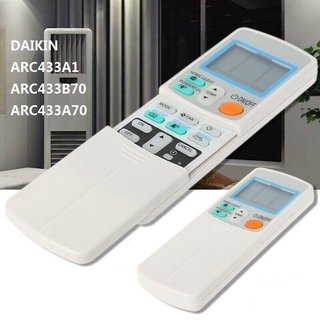 Baoblaze Universal Air Conditioner Telecontrol English Compatible for Daikin Remote Control Model Number 433A75/433A1/433B46 ABS 