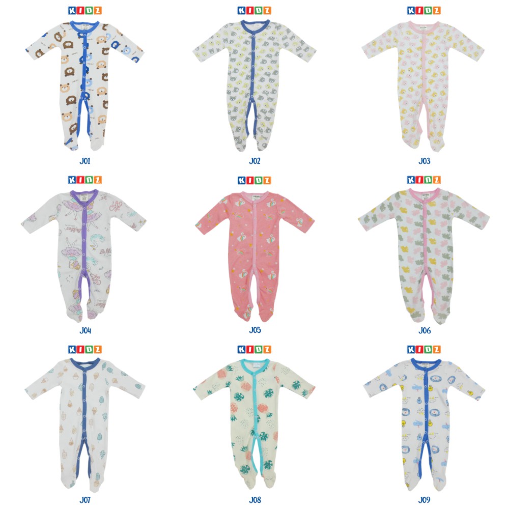 KIDZ Jumper  1 Baju  Bayi  Cotton Rompers Jumpsuits Baby 