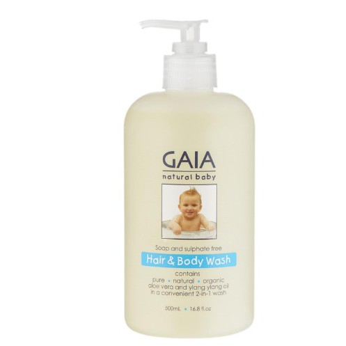 gaia hair and body wash