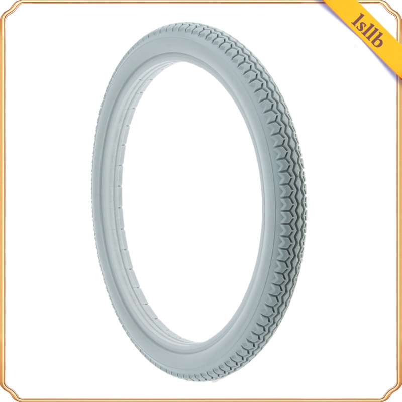 Heavy Duty Universal Polyurethane Solid Wheelchair Street Tire Wheel