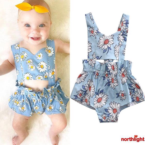 girls sunflower romper