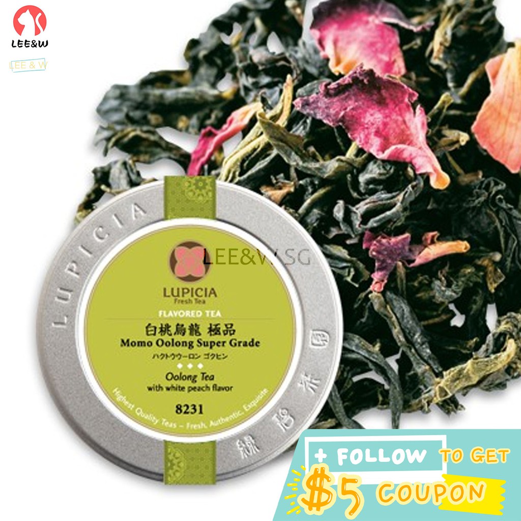 Lupicia Japanese Momo Oolong Tea Super Grade 50g Shopee Singapore