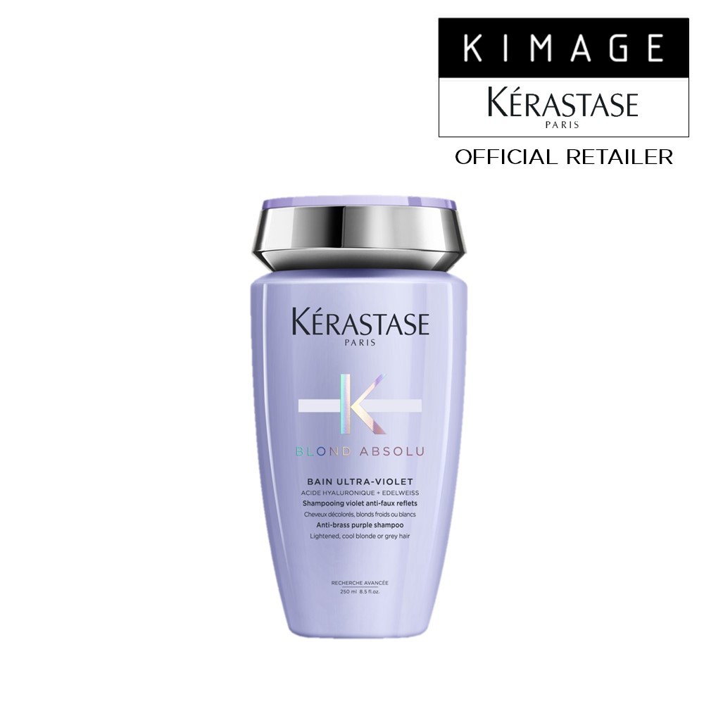 Kerastase Purple Shampoo Blond Absolu Bain Ultra Violet 250ml Shopee Singapore