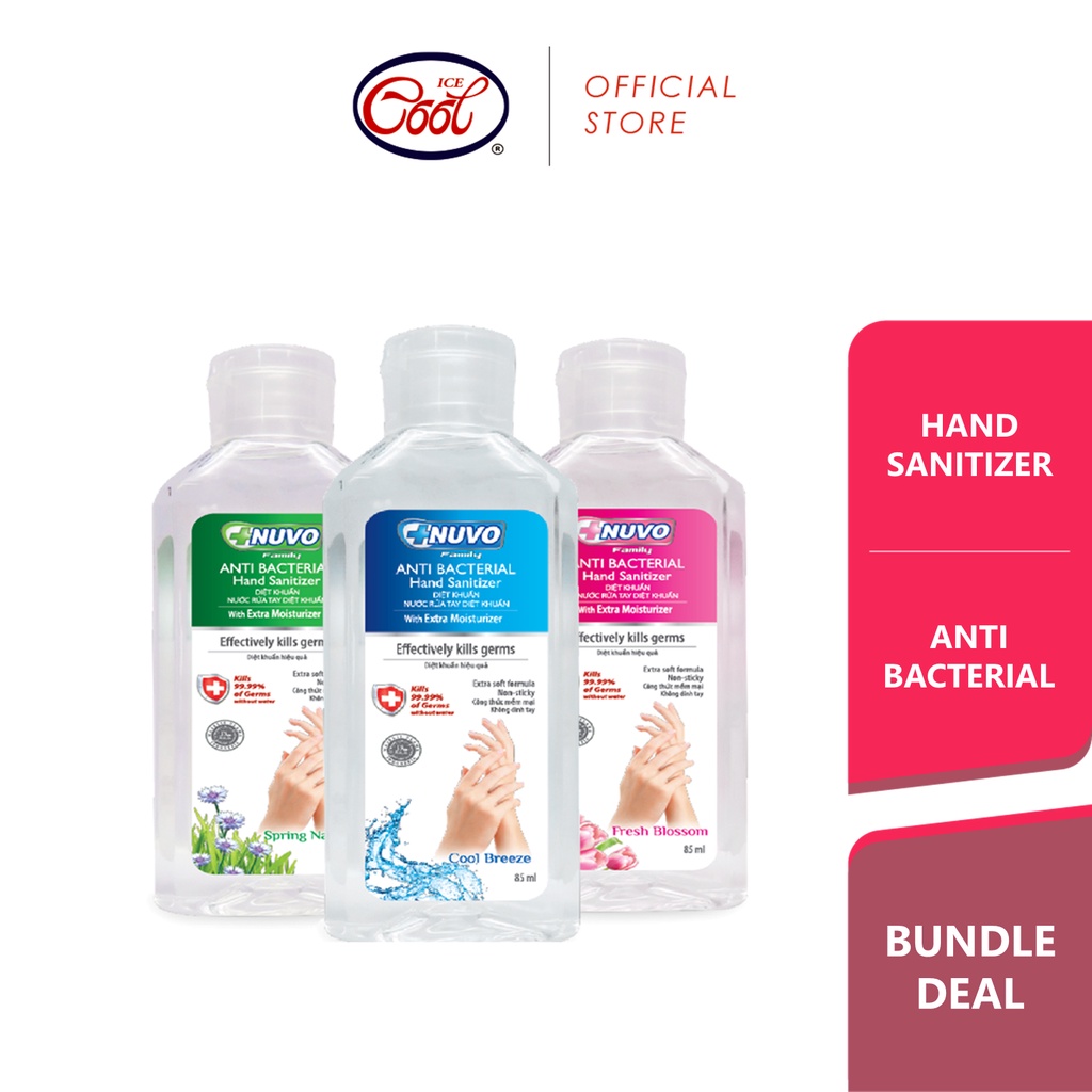 [Bundle Deal] Nuvo Hand Sanitizer 85ml Shopee Singapore