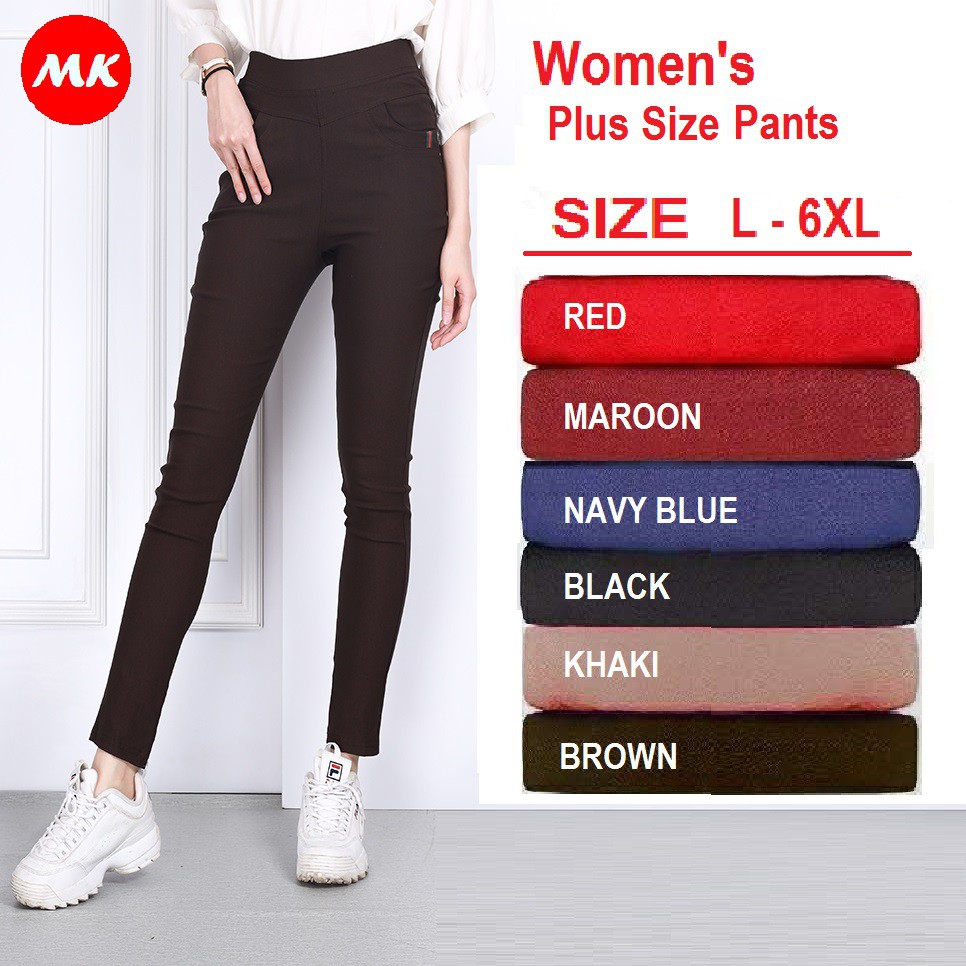 mk pants plus size