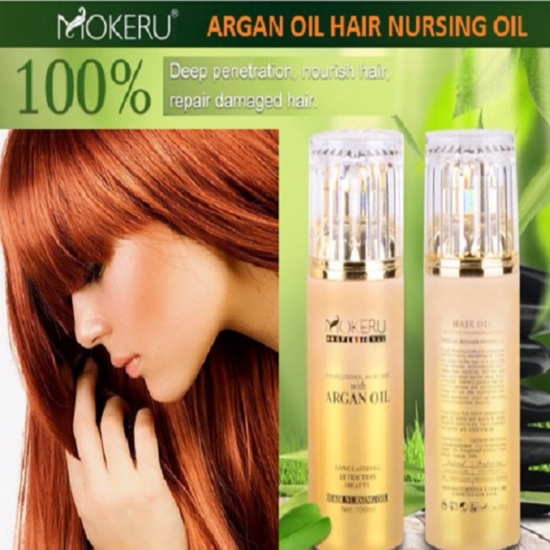 Argan Oil Hair Serum Hair Nursing Oil Nourish Scalp Repair ...