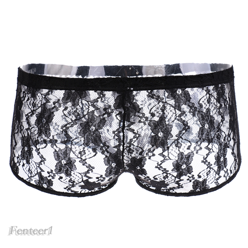 mens lace boxer briefs
