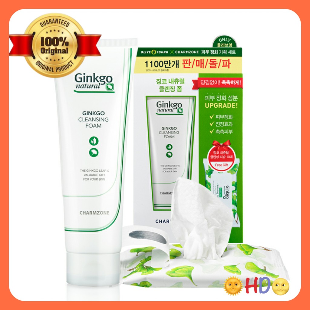 ginkgo cleansing foam