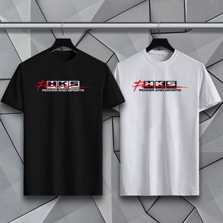 Image of thu nhỏ JDM HKS Power Motorsport 100% Cotton Unisex Men Team Shirt [Ready Stock] #0