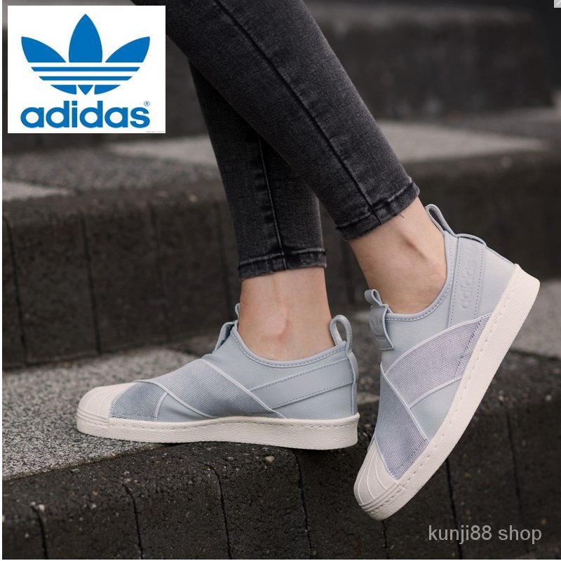 adidas superstar slip on women sale