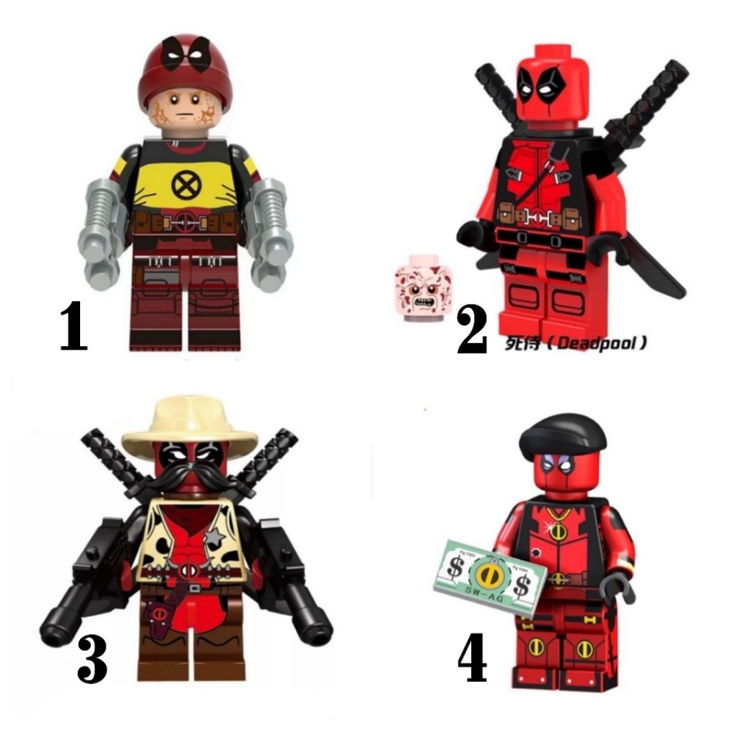 deadpool minifigure