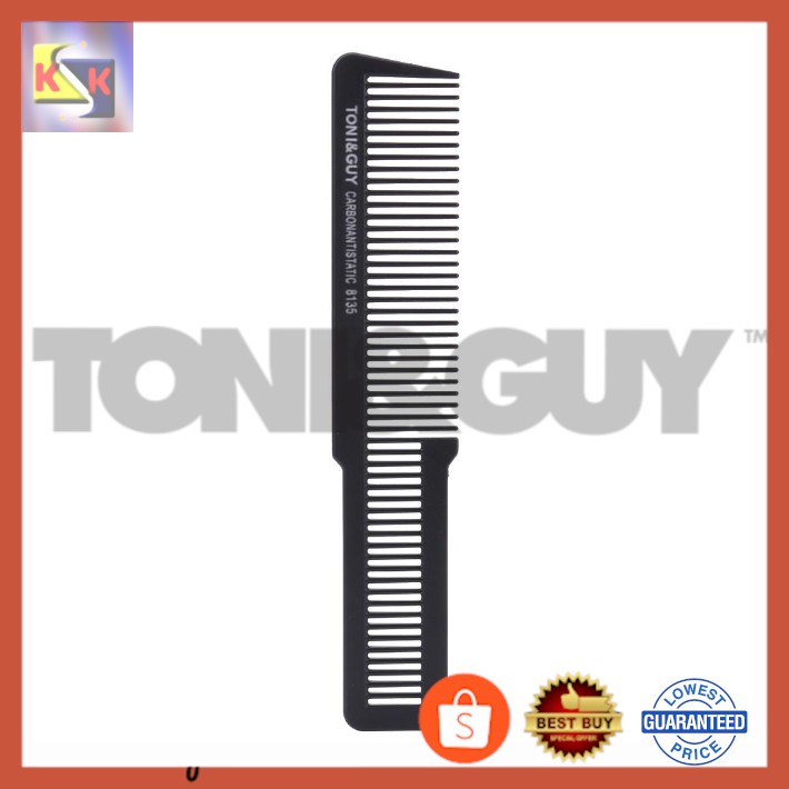 Original Toni Guy 8135 Carbon Anti Static Comb Barber Wahl Like Comb Salon For Hair Cutting Comb Shopee Singapore