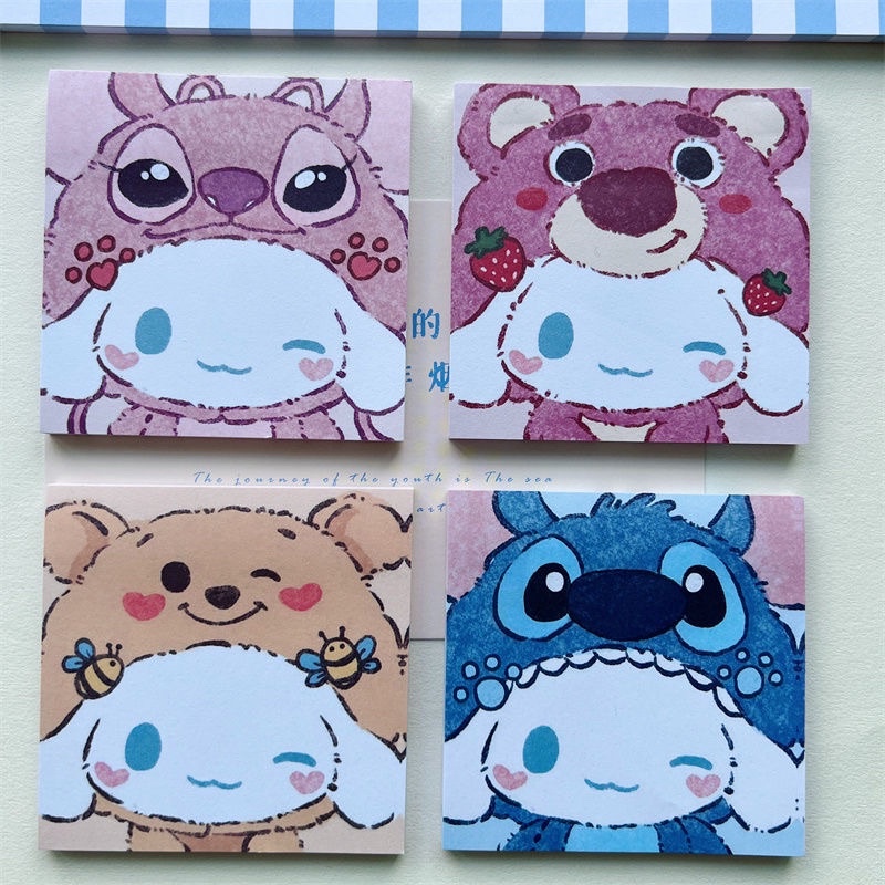 Sanrio Sticky Notepost Itmemo Notecinnamon Rollhello Kittypochaccobakukuromi Shopee 4428