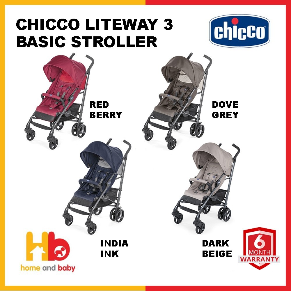 chicco liteway 3 red berry