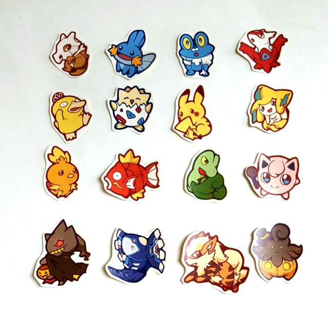 Pokemon Stickers Set | Shopee Singapore