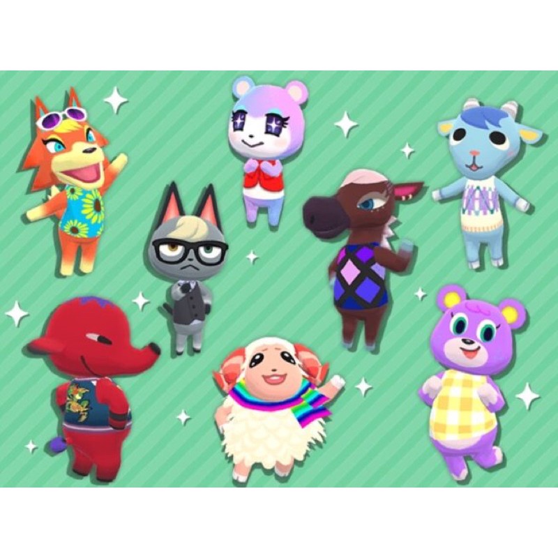 (Not Amiibo) ACNH Animal Crossing - Any Villager, even Raymond, Judy ...