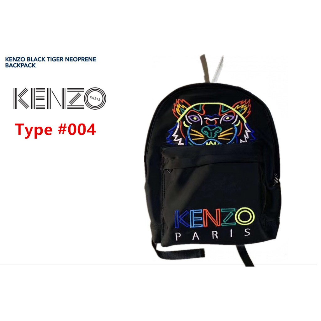 black kenzo backpack