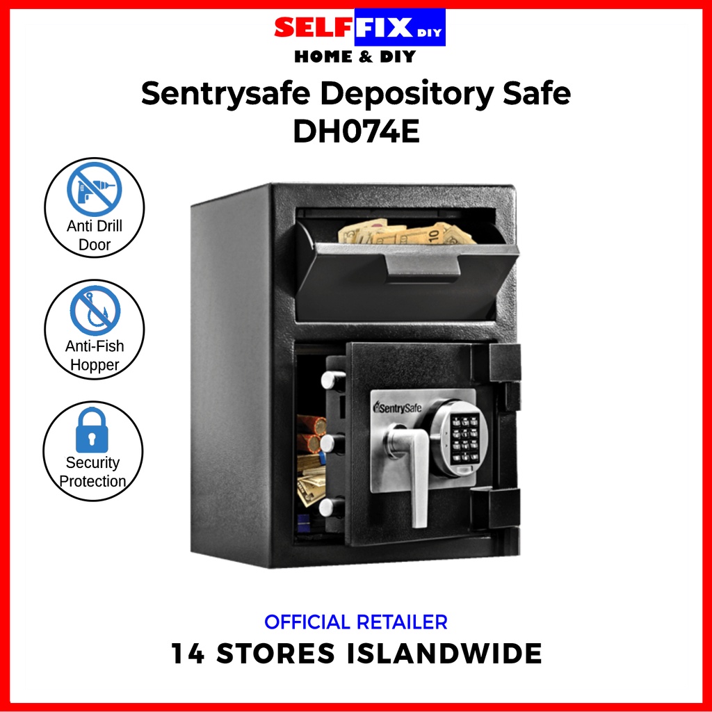 SentrySafe Digital Depository Safe DH074E Sentry Safe box Safebox