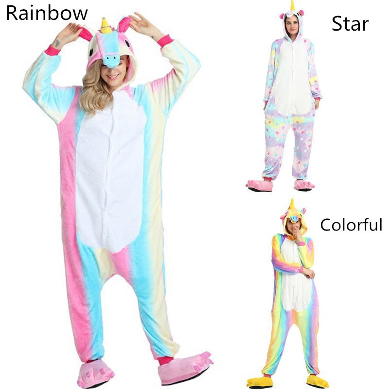 rainbow unicorn onesie