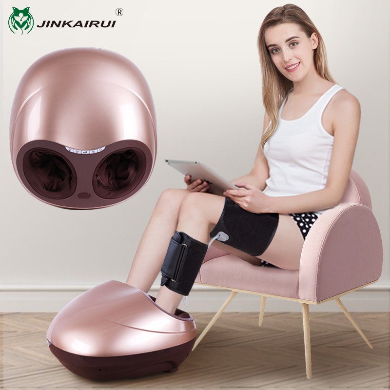 Jinkairui Foot Massager Electric Kneading Airbag Massage for Foot Leg  Health Care Relaxation with Heating | Shopee Singapore