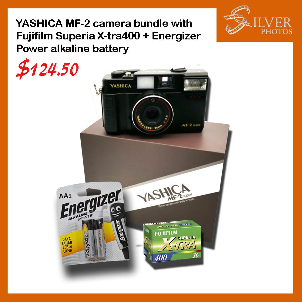 Yashica MF-2 Super Reusable 35mm Film Camera | Shopee Singapore